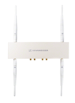 ANTENNA WALL MOUNT, METAL HOUSING, WHITE, INCLUDING 4 ROD ANTENNAS